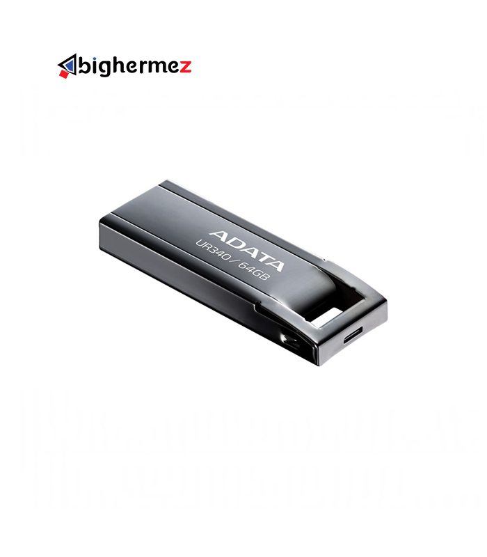 فلش مموری USB3.2 ای دیتا مدل UR340 Black ظرفیت 64 گیگابایت