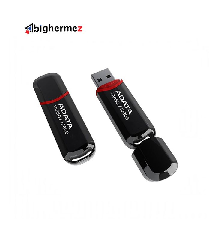 فلش مموری USB3.2 ای دیتا مدل UV150 Black ظرفیت 128 گیگابایت