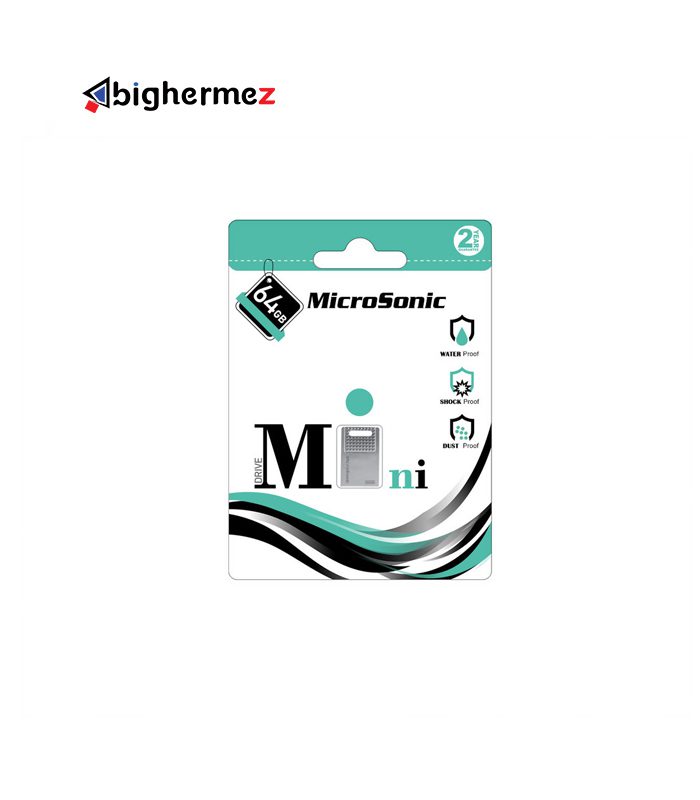 فلش مموری میکروسونیک مدل mini drive به ظرفیت 64 گیگ