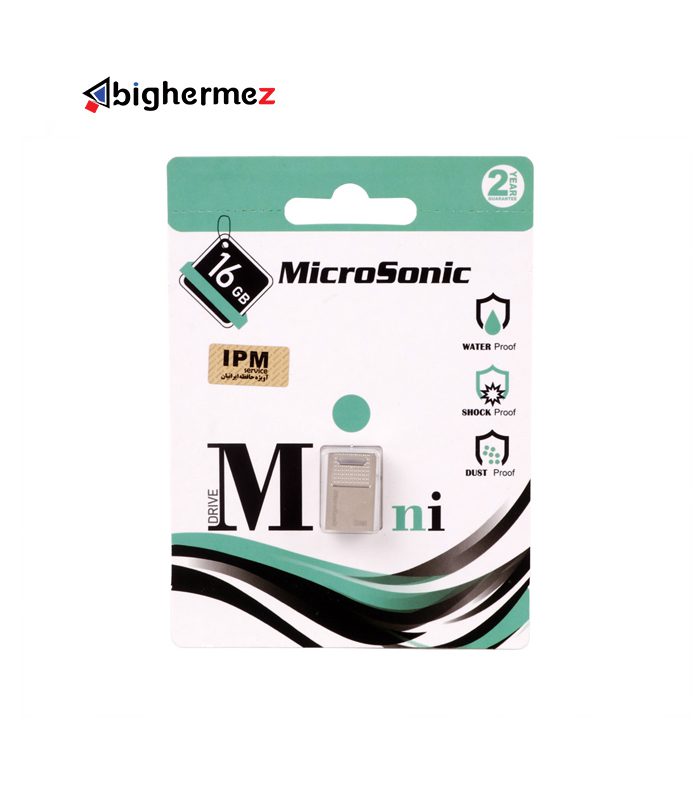 فلش مموری میکروسونیک مدل mini drive به ظرفیت 16 گیگ