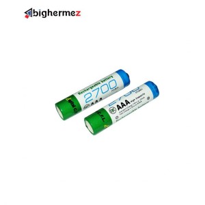 باطری نیم قلم شارژی  2تایی مدل CFL 2700