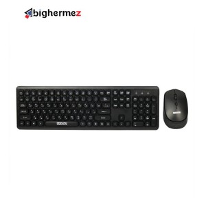 کیبورد و ماوس بیسیم سادیتا مدل SKM-2401 WL