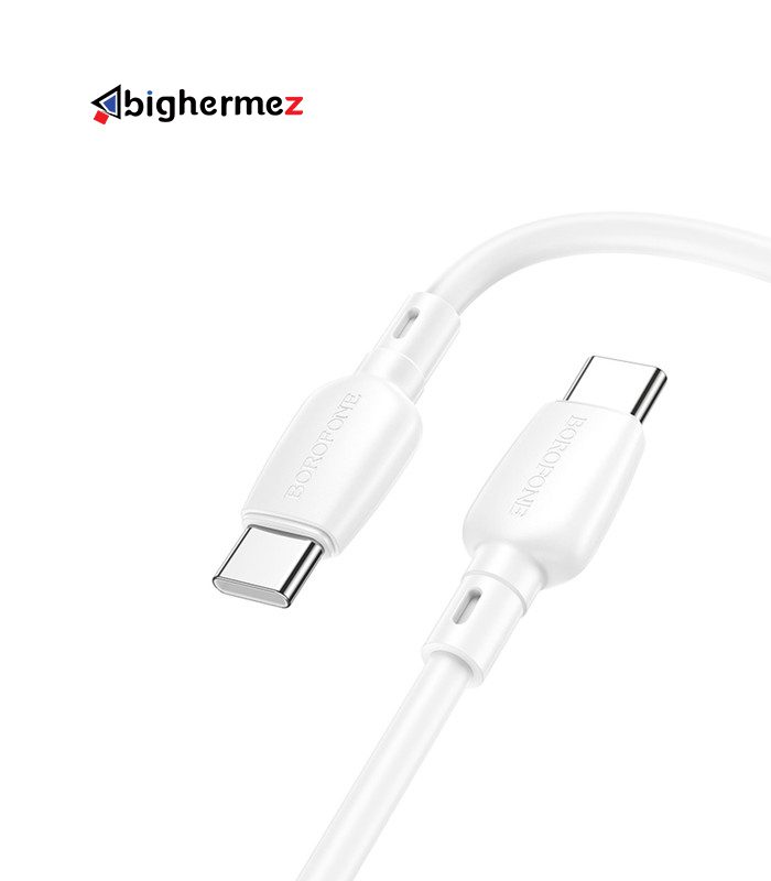 کابل شارژ دوسر TYPE-C 60W بروفون مدل BX93 به طول 1 متر