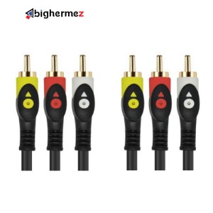 کابل تبدیل 3 به 3 RCA تسکو مدل TC 13 طول 1.5 متر