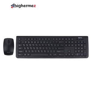 کیبورد و ماوس بیسیم تسکو مدل  TKM 7018W